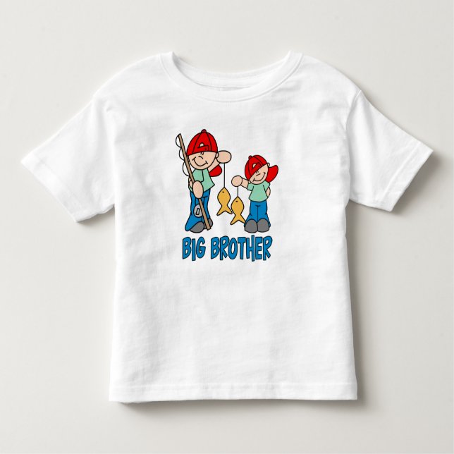 Buddies Big Brother Kleinkind T-shirt (Vorderseite)