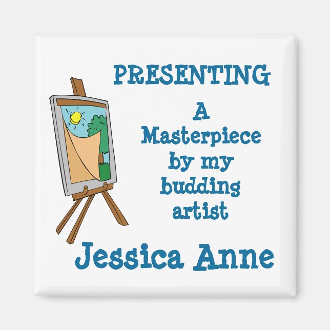 Budding Artist Custom Magnet MM27N (Vorne)