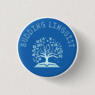 Budding Linguist Button