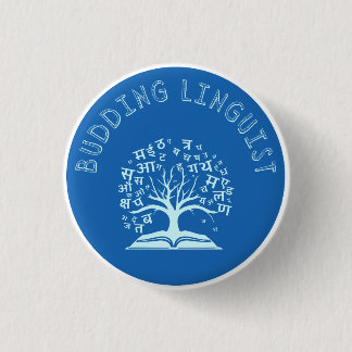 Budding Linguist Button