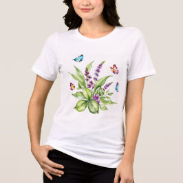 Buddleja flowers Tri-Blend shirt