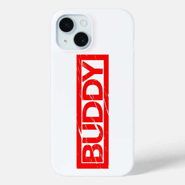 Buddy Briefmarke Case-Mate iPhone Hülle (Rückseite)