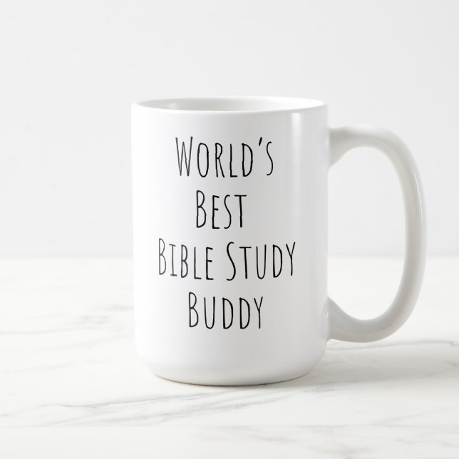 Buddy Buddy, der beste Bibellehrer der Welt Kaffeetasse (Rechts)
