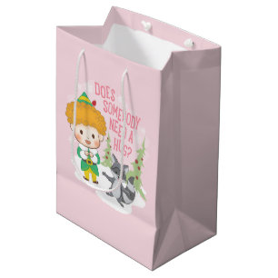 Buddy der Elf braucht jemand eine Umarmung? Mittlere Geschenktüte