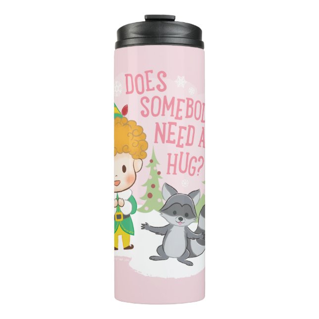 Buddy der Elf braucht jemand eine Umarmung? Thermosbecher (Vorderseite)