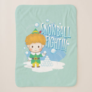 Buddy der Elf Snowball Kampf! Sherpadecke