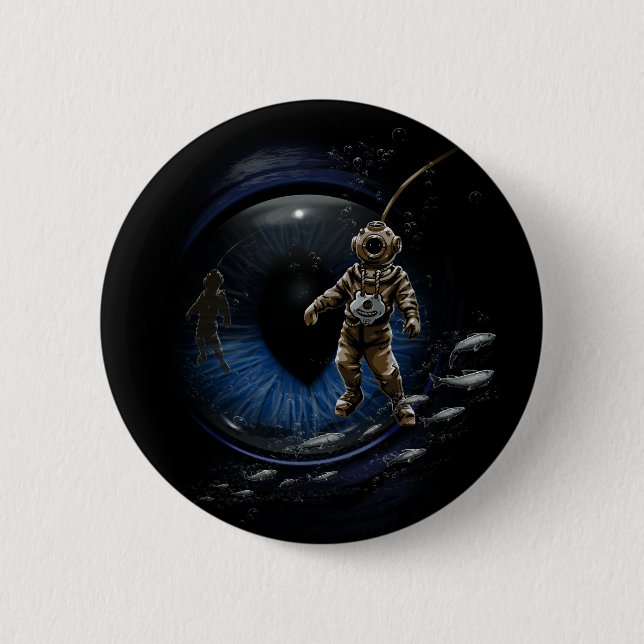 Buddy Diving Button (Vorderseite)