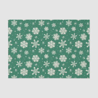 Buddy Elf Snowflake Muster Seidenpapier