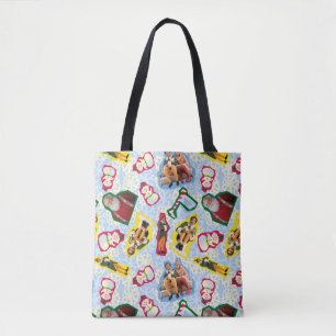 Buddy the Elf and Santa North Pole Pattern Tasche