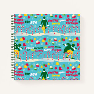Buddy the Elf Candy Pattern Notizbuch