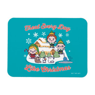 Buddy the Elf Chibi Graphic Magnet