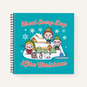 Buddy the Elf Chibi Graphic Notizbuch