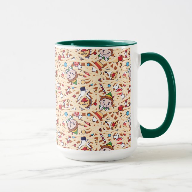 Buddy the Elf | Christmas Cheer Pattern Tasse (Rechts)