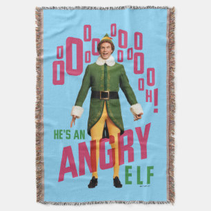 Buddy the Elf Er ist ein wütender Elf Decke