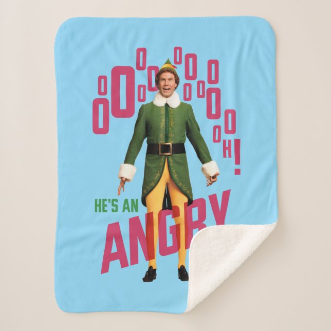 Buddy the Elf | Er ist ein wütender Elf Sherpadecke (Vorderseite)