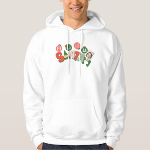 Buddy the Elf Fa La La La Santa Hoodie