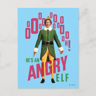 Buddy the Elf | He's an Angry Elf Postkarte