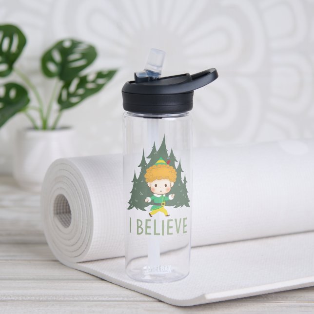 Buddy the Elf Ich glaube Trinkflasche (Yoga)