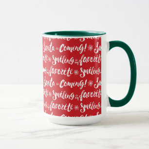 Buddy the Elf   Lächeln ist mein Lieblingsmuster Tasse