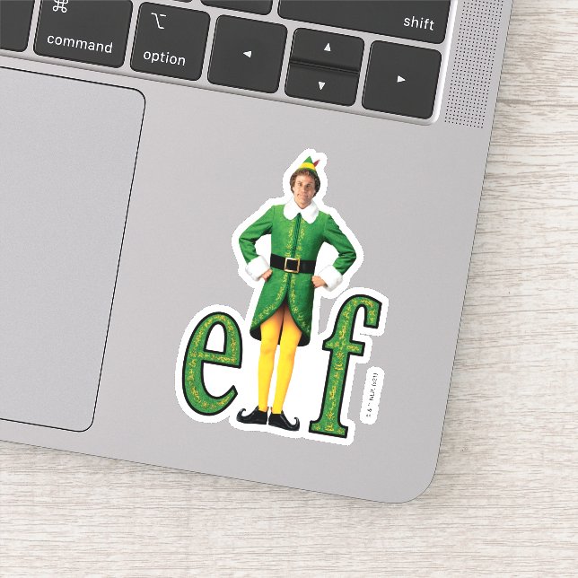 Buddy the Elf Movie Logo Aufkleber (Detail)