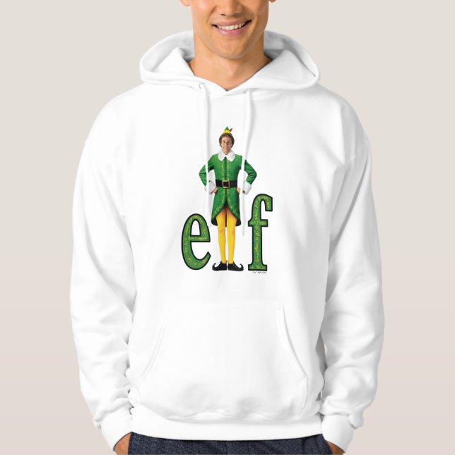 Buddy the Elf Movie Logo Hoodie (Vorderseite)
