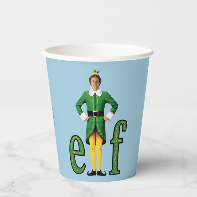 Buddy the Elf Movie Logo Pappbecher (Vorderseite)