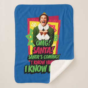 Buddy the Elf   OMG! Santa! Sherpadecke