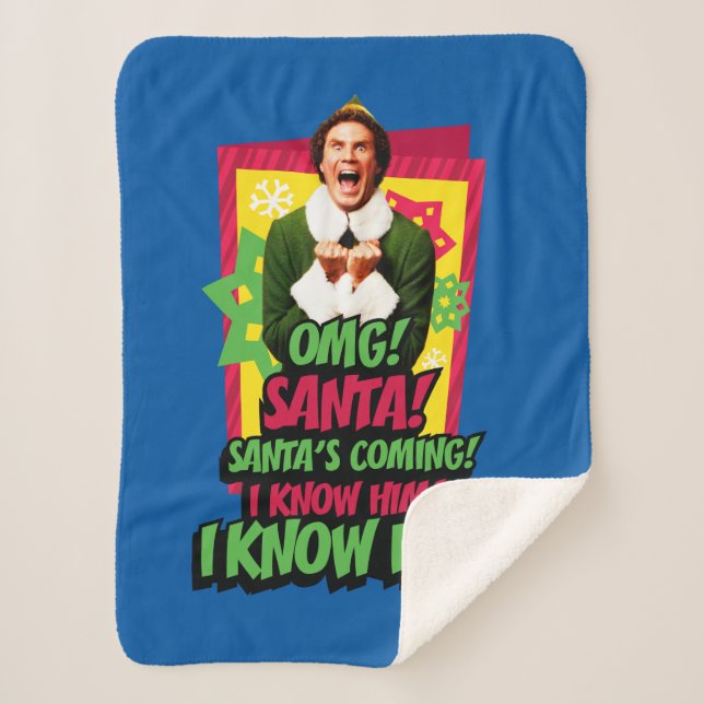 Buddy the Elf | OMG! Santa! Sherpadecke (Vorderseite)