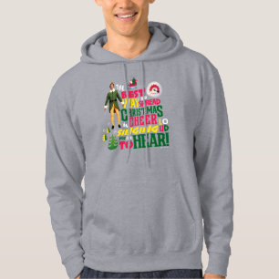 Buddy the Elf Weihnachts-Cheer Grafik-Zitat Hoodie