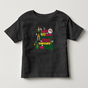 Buddy the Elf Weihnachts-Cheer Grafik-Zitat Kleinkind T-shirt