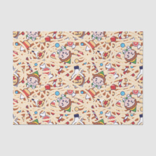 Buddy the Elf   Weihnachts-Chef-Muster Seidenpapier