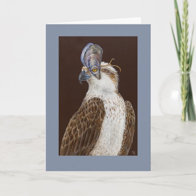 Buddy the osprey card karte (Vorderseite)
