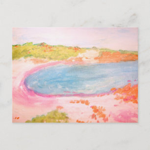 Budelli Pink Island Beach Postkarte