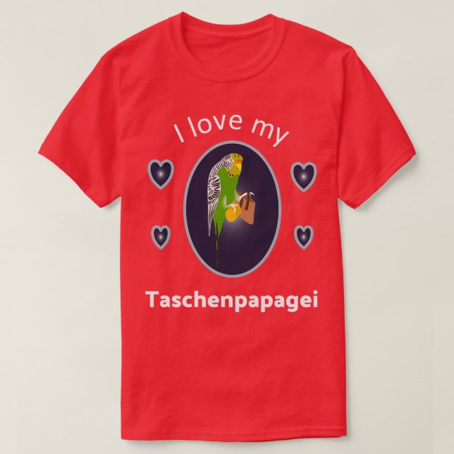 Budgerigar T-Shirt (Design vorne)