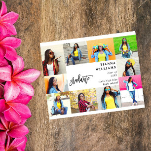 Budget 10 Multi Foto Abschlussfeier Flyer