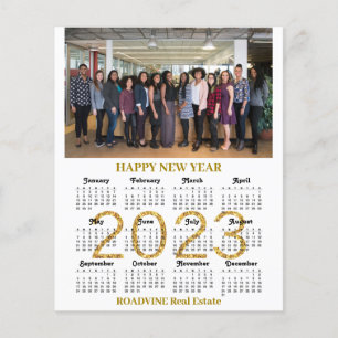 Budget 2023 Kalender Business Moderne Skriptkarte