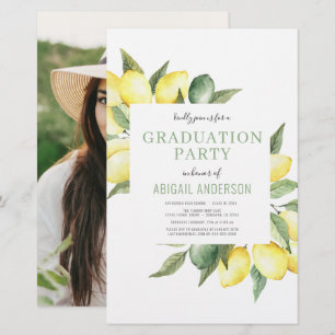Budget 2023 Photo Graduation Invitation