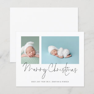 Budget 2 Foto Collage Baby Erste Weihnachten