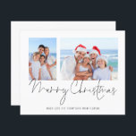 Budget 2 Foto Skript Frohe Weihnachten Florida<br><div class="desc">Budget Familie 2 Foto Script Frohe Weihnachten aus Florida. Eine günstige BUDGET-Alternative für eine kleinere Größe von 4, 5 x 5, 6 Zoll, die ein Gewicht von 110 lbs hat, die ähnlich dick ist wie eine Postkarte (sie ist jedoch nicht als Postkarte geeignet). BITTE BEACHTEN SIE, DASS ES EINE pro...</div>