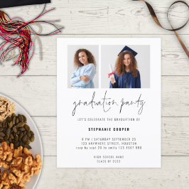 Budget 2 Photo Script 2022 Graduation Party Invite