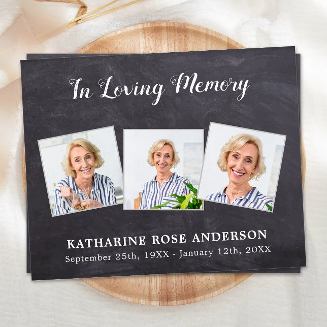 Budget 3 Foto Beerdigung Vielen Dank Ihr Card Beil (Von Creator hochgeladen)