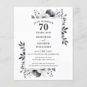 Budget 70. Hochzeitstag Blumenladen