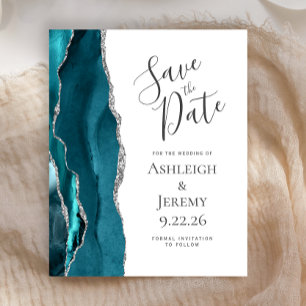 Budget Achat Teal Silber Termin Karte