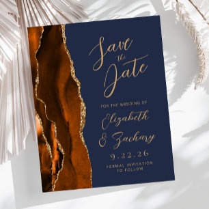 Budget Achat Verbranntes Orange Gold Navy Save the