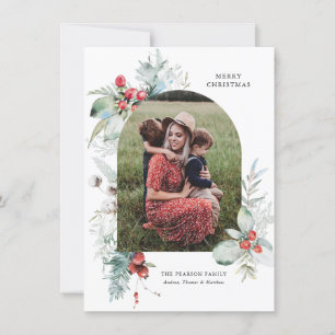 Budget Aquarell Blumenbogen Foto Weihnachten