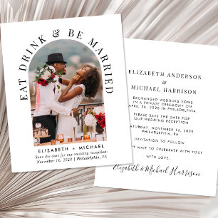 Budget Arch Foto Hochzeitsempfang Save the Date