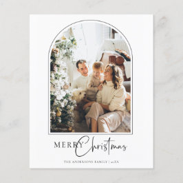 Budget Arch Frohe Weihnachtsgrüße Karte