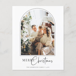 Budget Arch Frohe Weihnachtsgrüße Karte