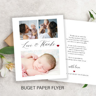 Budget-Baby-3-Fotocollage-Dankeskarten Flyer