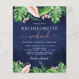Budget Bachelorette Wochenende Reiseprogramm Tropi